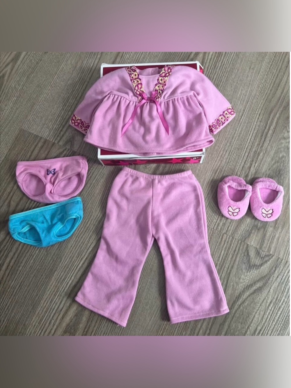 American Girl Doll Julie’s Pajamas Set